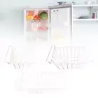 Refrigerator Freezer Basket Freezer Organizer Bin Practical Deep Wire Storage