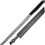 27" Tempered Viking Gladius Sword Damascus Steel Full Tang Blade