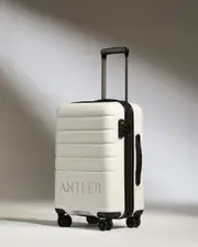 [Antler] Expandable Carry-on Luggage in Arctic Grey - Logo