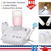 LED Dental SKYSEA Ultrasonic Scaler With 5 Tips & 2 bottles Fit EMS