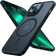 Magnetic Designed for iPhone 14 Pro Max Case,Compatible with MagSafe,Slim Protective Translucent Matte Case Compatible for iPhone 14 Pro Max Case,Frosted Black