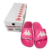 Kappa Authentic Adam 2 slides Unisex kids SZ 4 Fuchsia Pink Beach Vacation