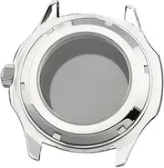 1pcs 39.5MM men's watch case sapphire glass fit NH series 35 36 38 70 72 movement fit 28.5mm dial accessories Wristwatches parts 5Bar