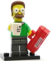 LEGO Minifigures The Simpsons Ned Flanders (Genuine)