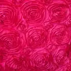 15 Yards 58" Rosette Satin Fabric 22 Colors Ribbon Rose Wedding Dress Home Decor