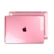 ZUSLAB MacBook Air 13" Plastic Hard Shell Case & Keyboard Cover Protector for 2021 2020 2019 2018 Release A2337 M1 A2179 A1932 - Pink