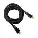 【KINYO】HDMI(公對公)鍍金接頭影音傳輸編織線-3M(HD-11)