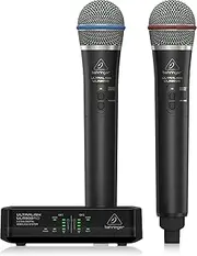 Behringer ULM302MIC Behringer Ultralink ULM302MIC 2.4 GHz Digital Wireless System with 2 Handheld Microphones