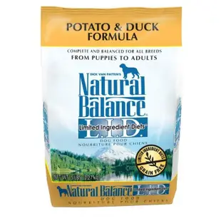 【食尚汪喵】-NB Natural Balance-低敏無穀馬鈴薯鴨肉全犬配方 (小顆粒) 4.5磅 NB狗飼料 NB