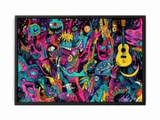 Music of Life Framed Print Fine Art Poster Print