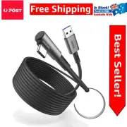 Durable 10FT Link Cable for Oculus Quest 3S/3/2/Pro - 5Gbps Rapid Transfer