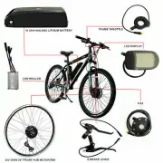 36V Front Rear Hub Motor Ebike Conversion Kit 250w 350w 20" 24" 26" 27.5 29"700c