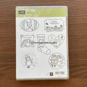 Gift Givers Stampin Up Stamp Set NEW 123774 EASTER CHRISTMAS TAGS VALENTINE LUCK