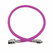 MiFlex (DS) Dual Swivel LP Regulator Braided Hose Dive Second Stage Scuba Pink