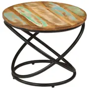 Coffee Table ?0x40 cm Solid Wood Reclaimed and Steel vidaXL
