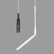 Clockaudio DS-C8SEW-RF Suspended Hypercardioid Mini Shotgun Ceil Microphone -NIB