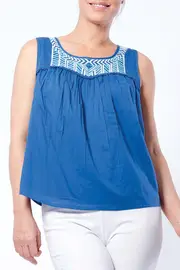 Embroidered Cami--ORI-4238