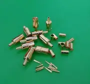 (10 PACKS) SMB Male Crimp RG174 RG316 LMR100 RF Coaxial Connector - USA Seller
