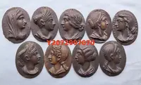 在飛比找Yahoo!奇摩拍賣優惠-16-17世紀意大利羅馬帝國皇后系列青銅鑄章42 銀幣 錢幣
