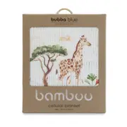 Bubba Blue Bamboo Adventure Digital Print Cellular Baby/Infant Blanket 70x90cm
