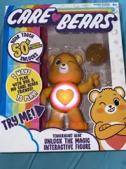 Care Bears 5" Interactive Figure TenderheartBear Your Touch Unlocks 50+Reactions