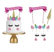 Unicorn Cake Topper Decoration Kit