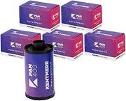 Kentmere Pan 400 Black and White Negative Film 35mm - 36 Exposure (5 Pack)