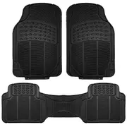 Car Front Rear Rubber Floor Mats For SUV Van Truck Floor Universal Protection