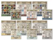 Tim Holtz idea-ology Paper Stash 2025 Vault Release - I Want It All Bundle, 8+12