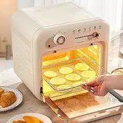 Smart Air Fryer Toaster Oven Combo, Airfryer Rotisserie Sous Vide Convection Oven Countertop, Bake, Broil, Roast, Dehydrate, Bake Broil Toast Rotisserie Keep Warm,32°F - 446°F