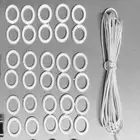 5M Venetian Blind Cord Nylon String Rope Ring DIY Curtains Window Accessories