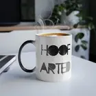 Farting joke Color Morphing Mug, Hoof Arted Heat-Reactive Humorous Coffee Cup