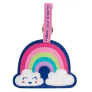Stephen Joseph Luggage Tag, Rainbow
