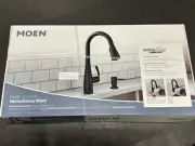 Moen Essie Touchless Single-handle Pulldown Sprayer Kitchen Faucet 87014EWBL