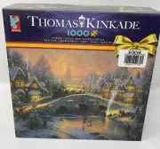 Ceaco Thomas Kinkade "Spirit of Christmas" Puzzle, 1000 Piece - NEW Sealed