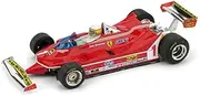 BRUMM Ferrari 312 T5 – r574ch – Argentina GP 1980 – 1: 43 Scale – Red
