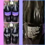 (2) 2003 Coca-Cola Soda Bottles Trump Hotel Casino Make My Pockets Great Again
