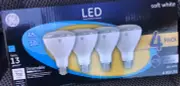 General Electric GE 4pk 10W Equivalent 65W BR30 LED Floodlight Bulb Soft White