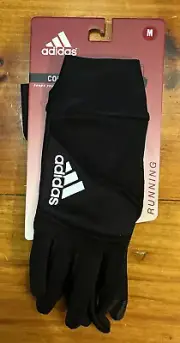 ADIDAS Medium Cold. RDY Running Gloves Touch Screen. Fleece Lined - Brand New