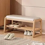 Indoor Shoe Rack Bench with Padded, Modern Decoration Hallway Shoe Bench, Multi-Functional entryway upholstered Bench, End of Bed seat Bench, for Hallway, Living Room, Hallway, Bedroom and p