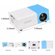 Mini Home Portable Cinema Projector - LED Compact Entertainment Projector for Mo