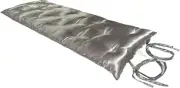Japanese Floor Rolling Mattress, Cotton Shikifuton 3x 30 x80 Satin Silver