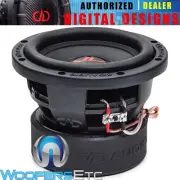 DD AUDIO 606d-D4 6.5" SUB 1500W DUAL 4OHM SUBWOOFER POWER TUNED BASS SPEAKER NEW