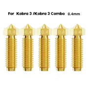 Upgraded Brass Nozzle for Anycubic Kobra 3 Volcano 3D Printer Accessories 0.4mm