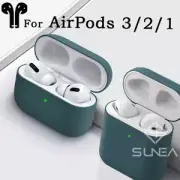 For AirPods 3rd/2nd/1st Gen Case Silicone Shockproof Protective Cover Soft Slim