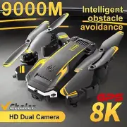 S6 Aerial Drone 360°Obstacle Avoidance Professinal 8K HD Dual Cameras WIFI SALE