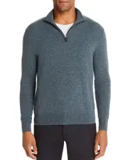 The Men's Store at Bloomingdale's Cashmere Half-Zip Sweater - Exclusive