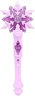 Generic Light Up Snowflake Wand - Princess Snowflake Wand Sensitive Snowflake Wand Light Up Snowflake Wand for Cosplay