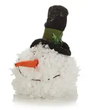 Winter Lane PreLit 131/2" Poseable Foam Snowman
