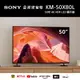 【SONY索尼】50吋 4K Google TV 顯示器 (KM-50X80L)